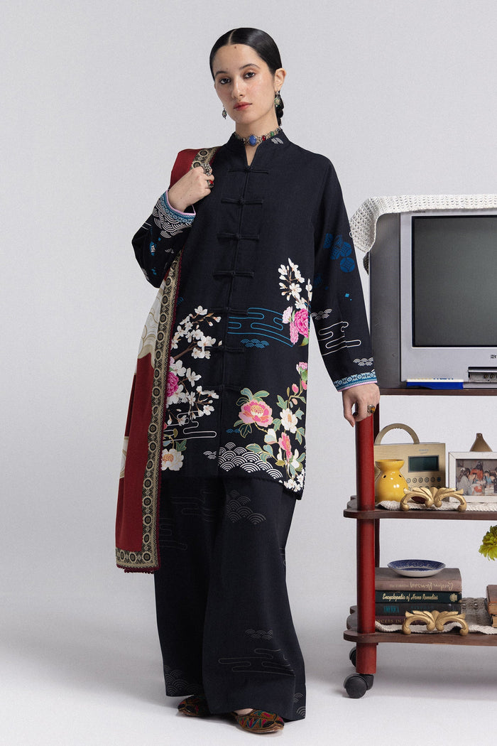 Hana 2A 3 Piece Printed Linen