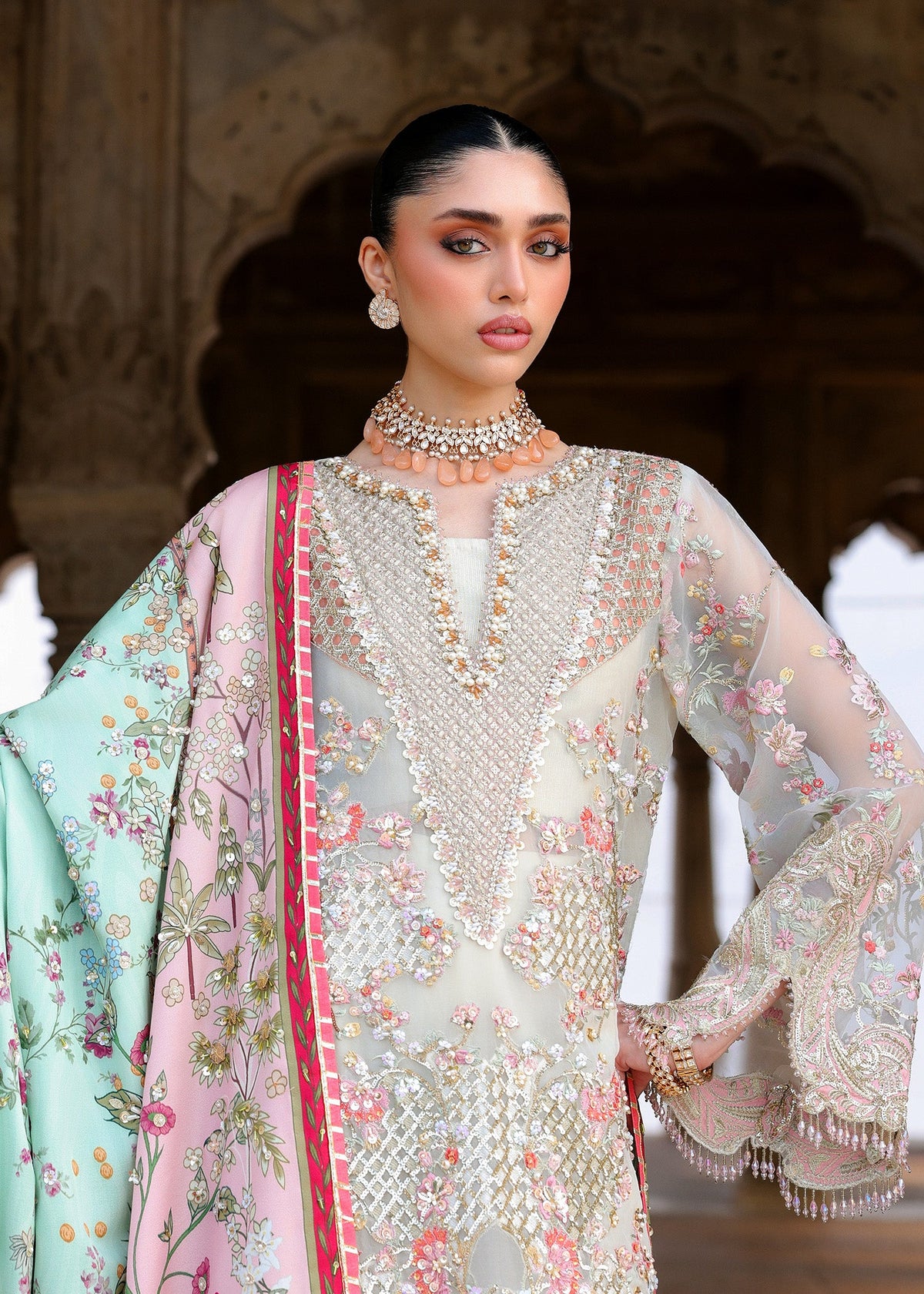 Camellia – Off White by Saira Shakira