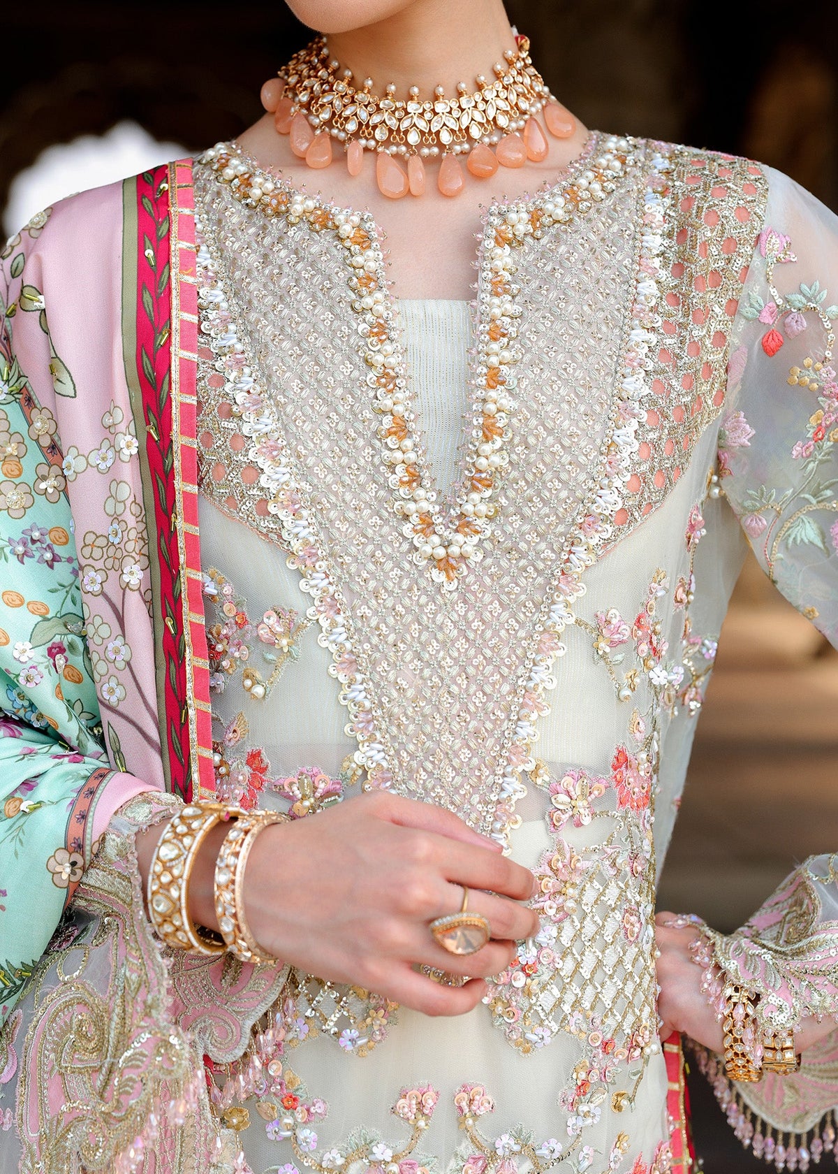 Camellia – Off White by Saira Shakira