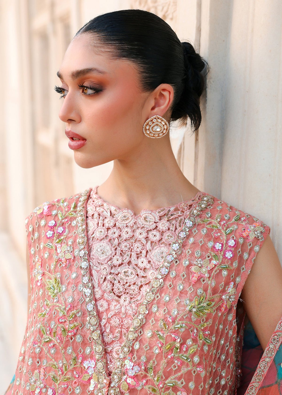 Daphne – Coral Pink by Saira Shakira