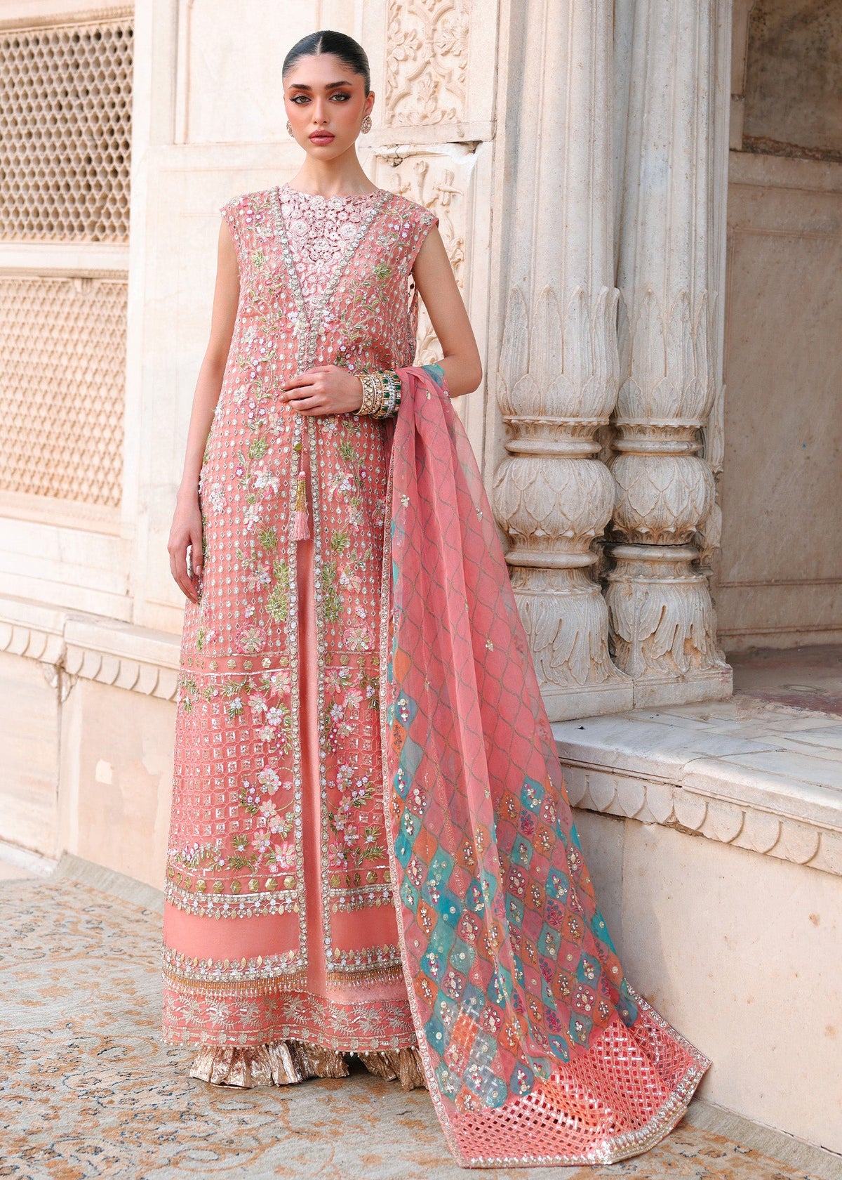 Daphne – Coral Pink by Saira Shakira