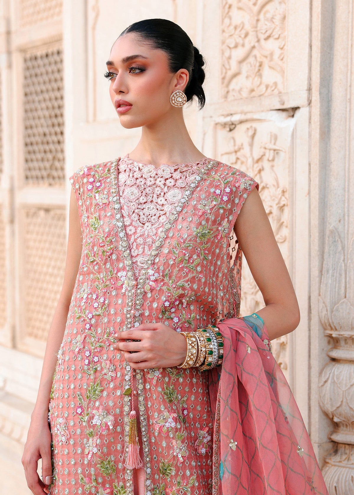 Daphne – Coral Pink by Saira Shakira