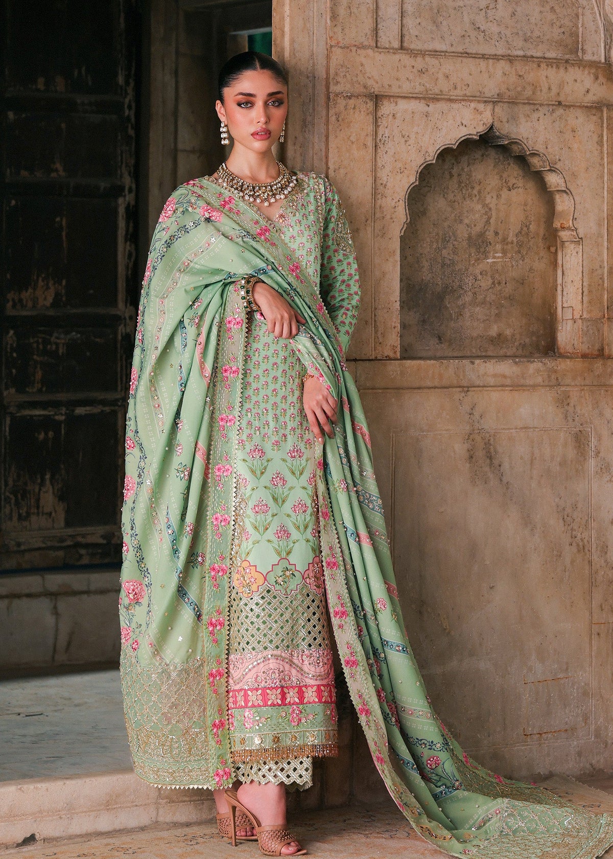 Lotus – Jade Green by Saira Shakira