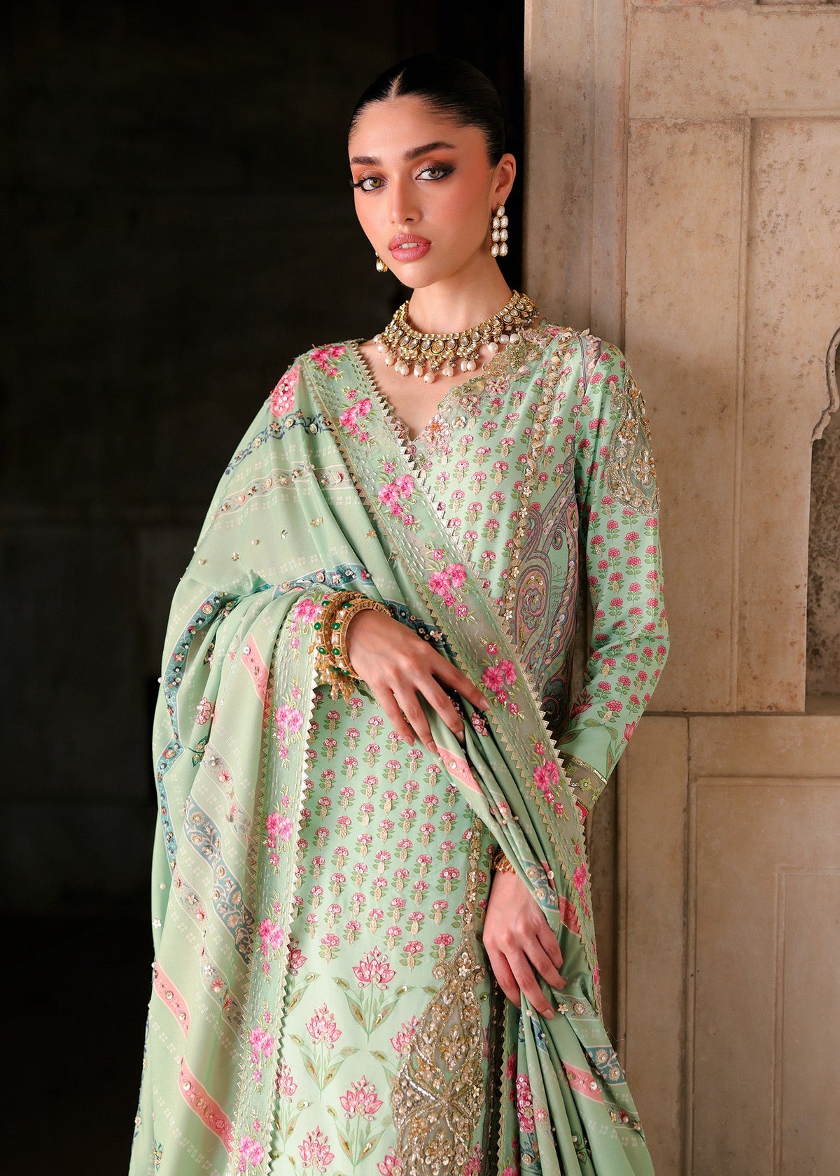 Lotus – Jade Green by Saira Shakira