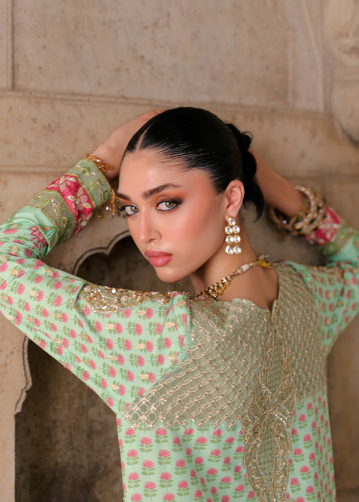 Lotus – Jade Green by Saira Shakira