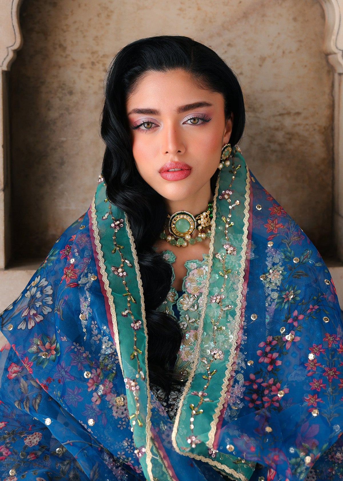 Iris – Navy Blue by Saira Shakira