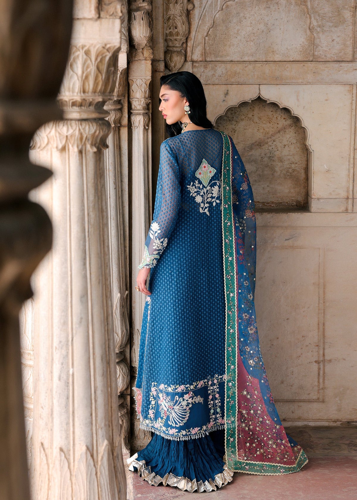 Iris – Navy Blue by Saira Shakira