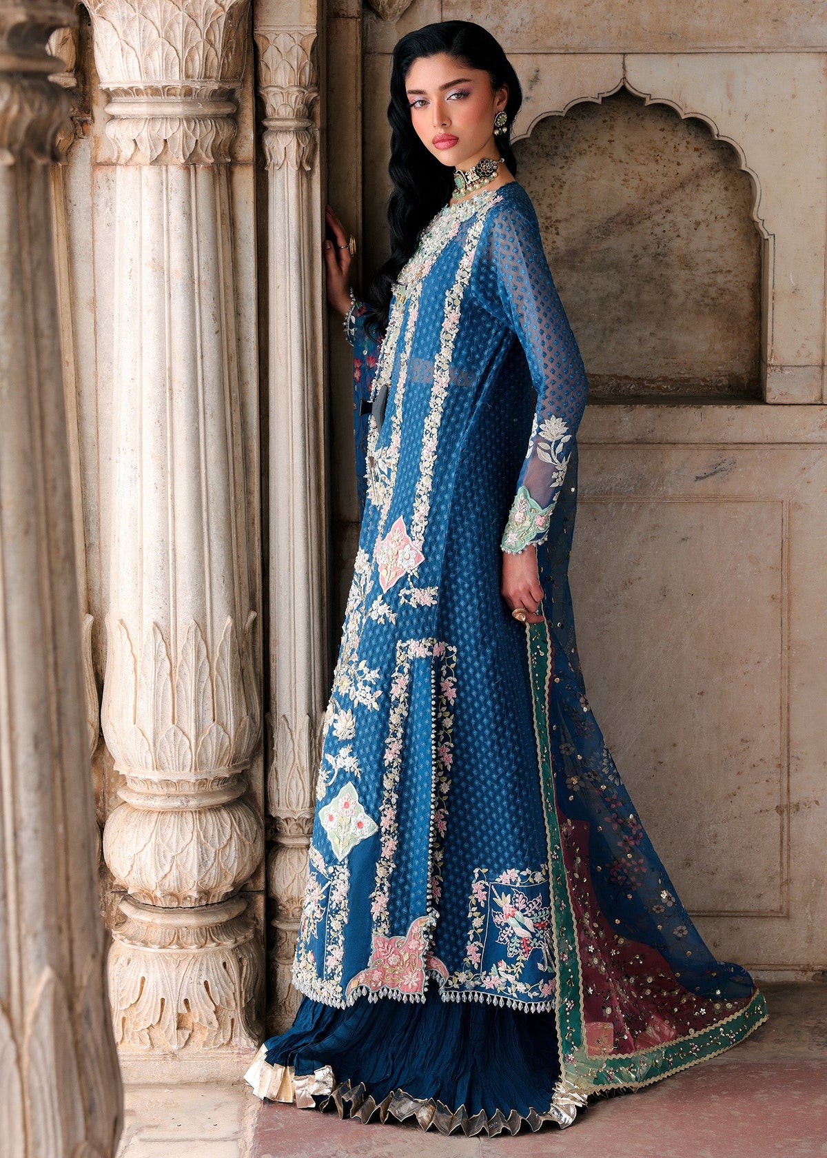 Iris – Navy Blue by Saira Shakira