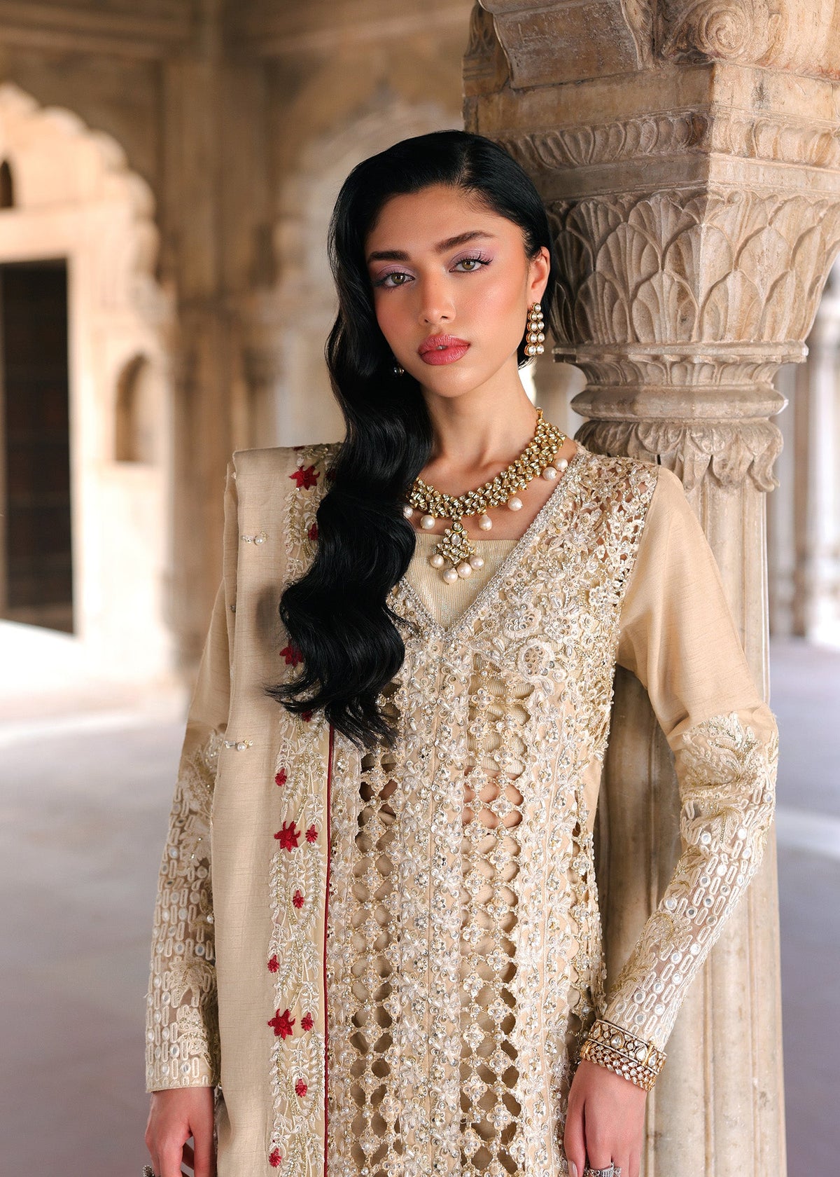 Rose – Beige by Saira Shakira