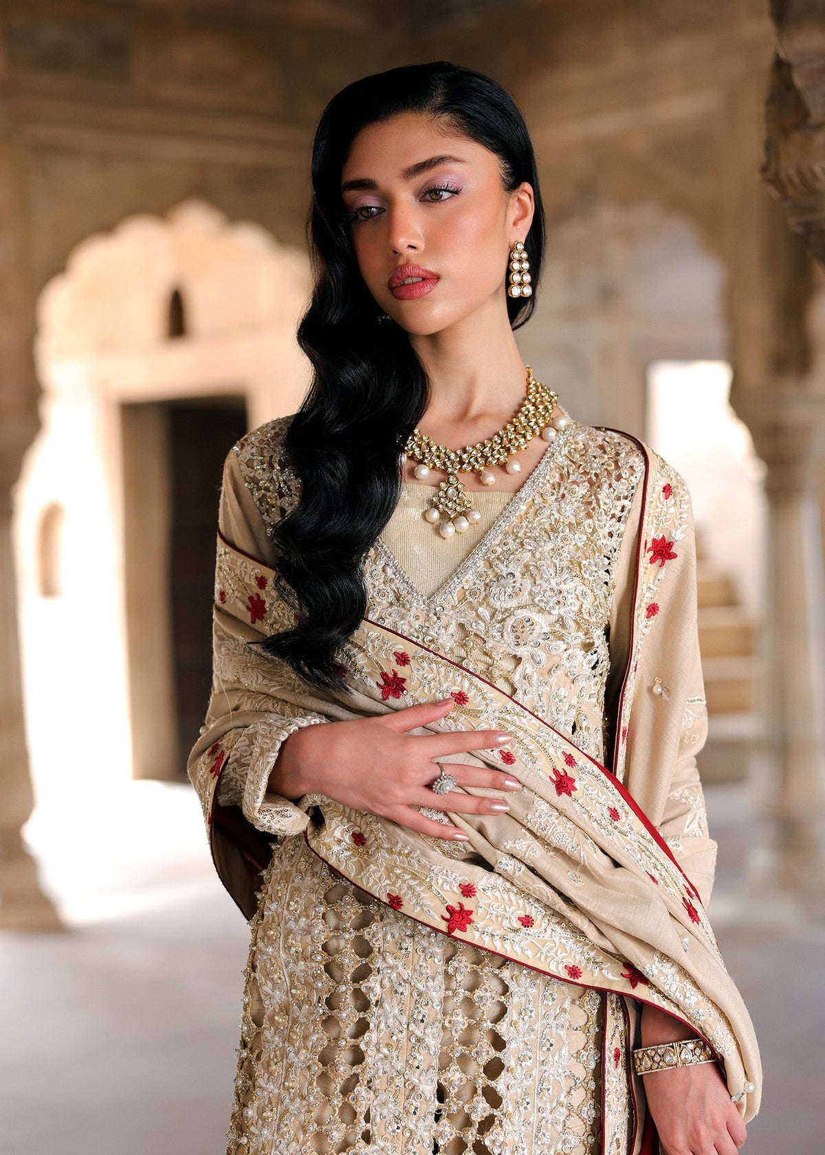 Rose – Beige by Saira Shakira