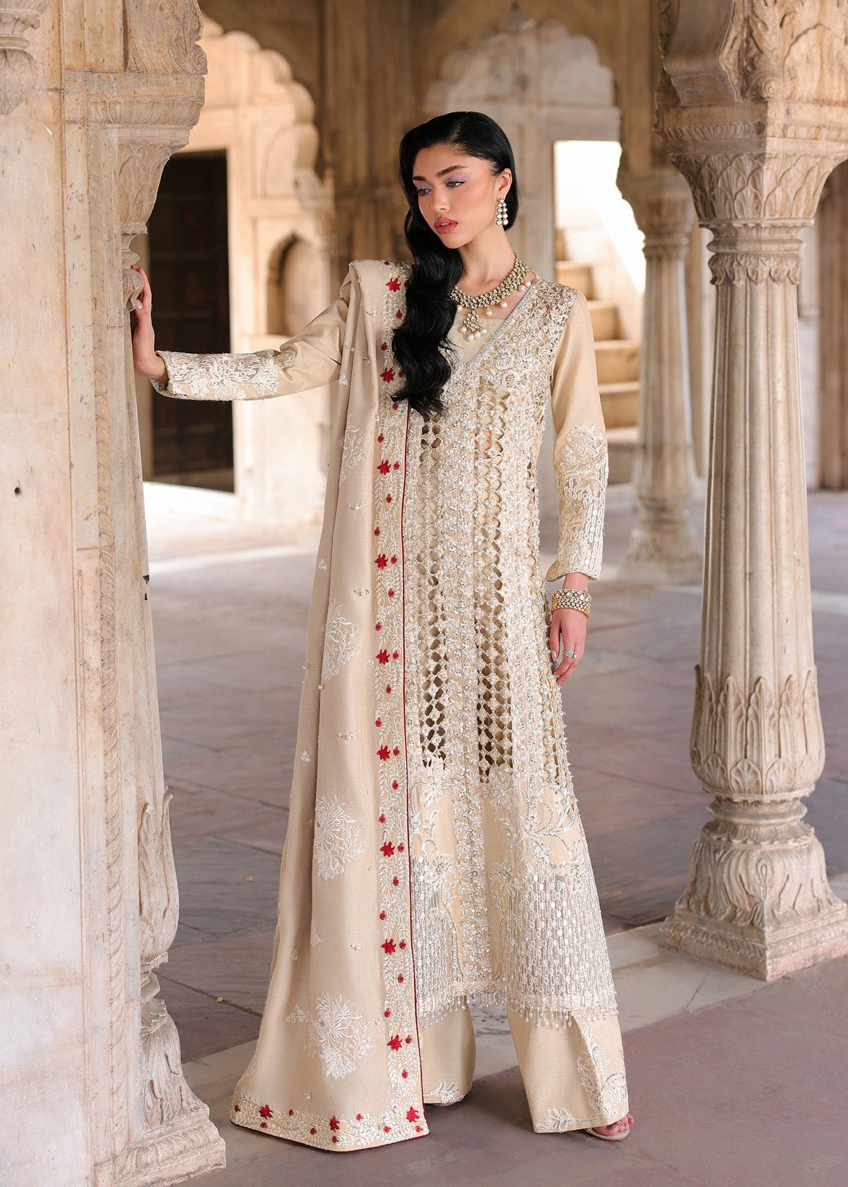 Rose – Beige by Saira Shakira