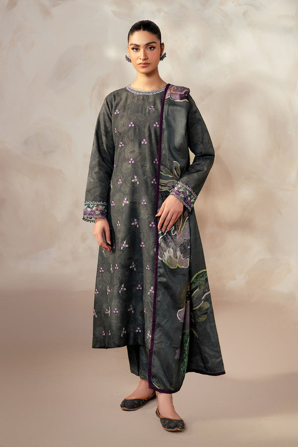 EMBROIDERED KHADDAR UF-4033