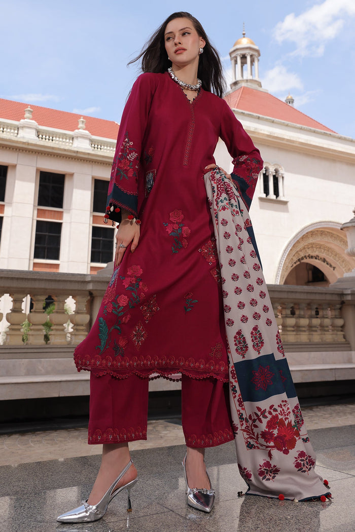3-PC Unstitched Peach Leather Collection PSW6-23