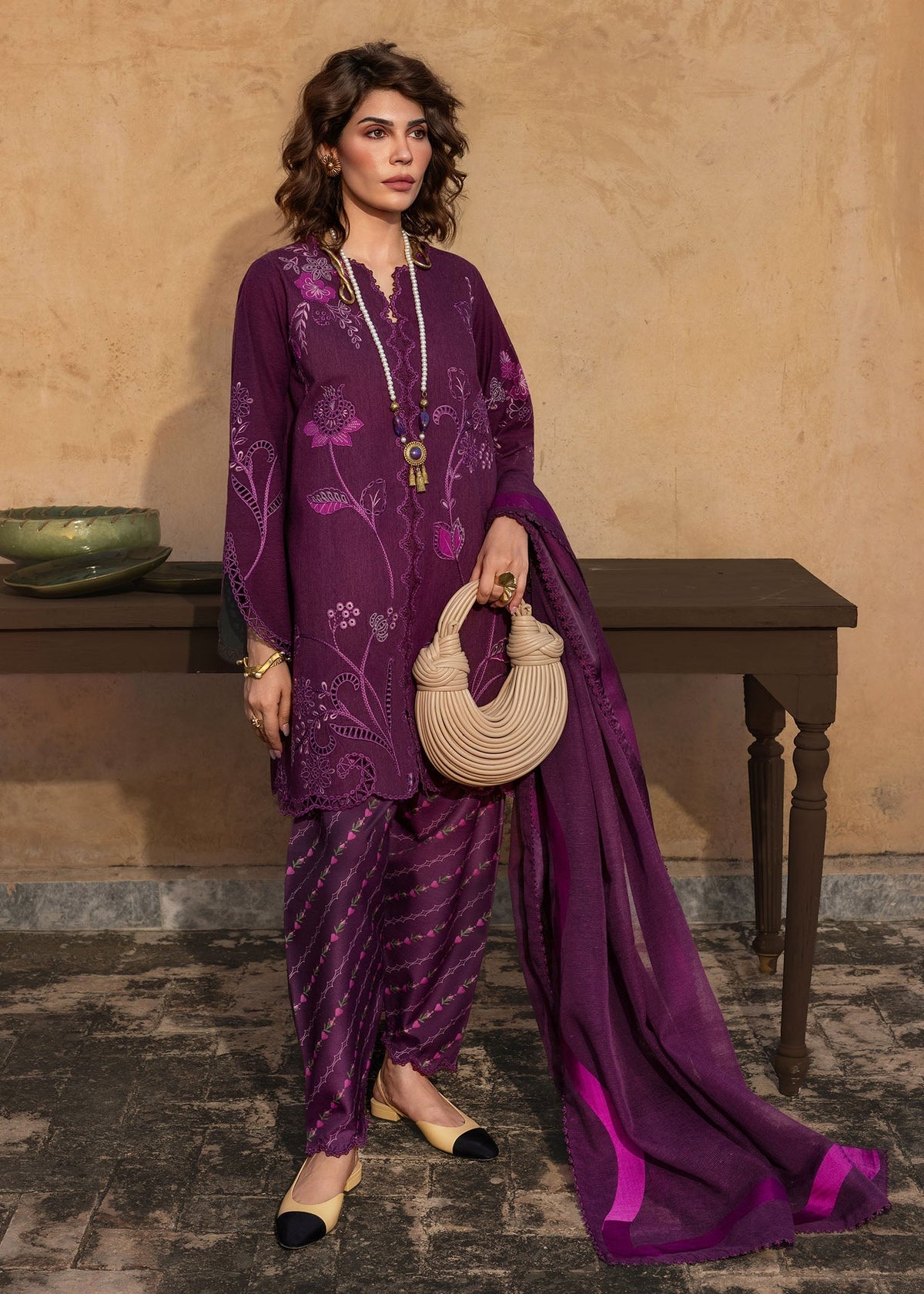 Choti Memsaab 3 Piece Karandi