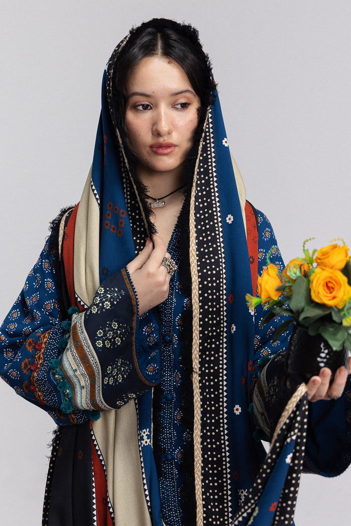 Anika 3A 3 Piece Printed Linen