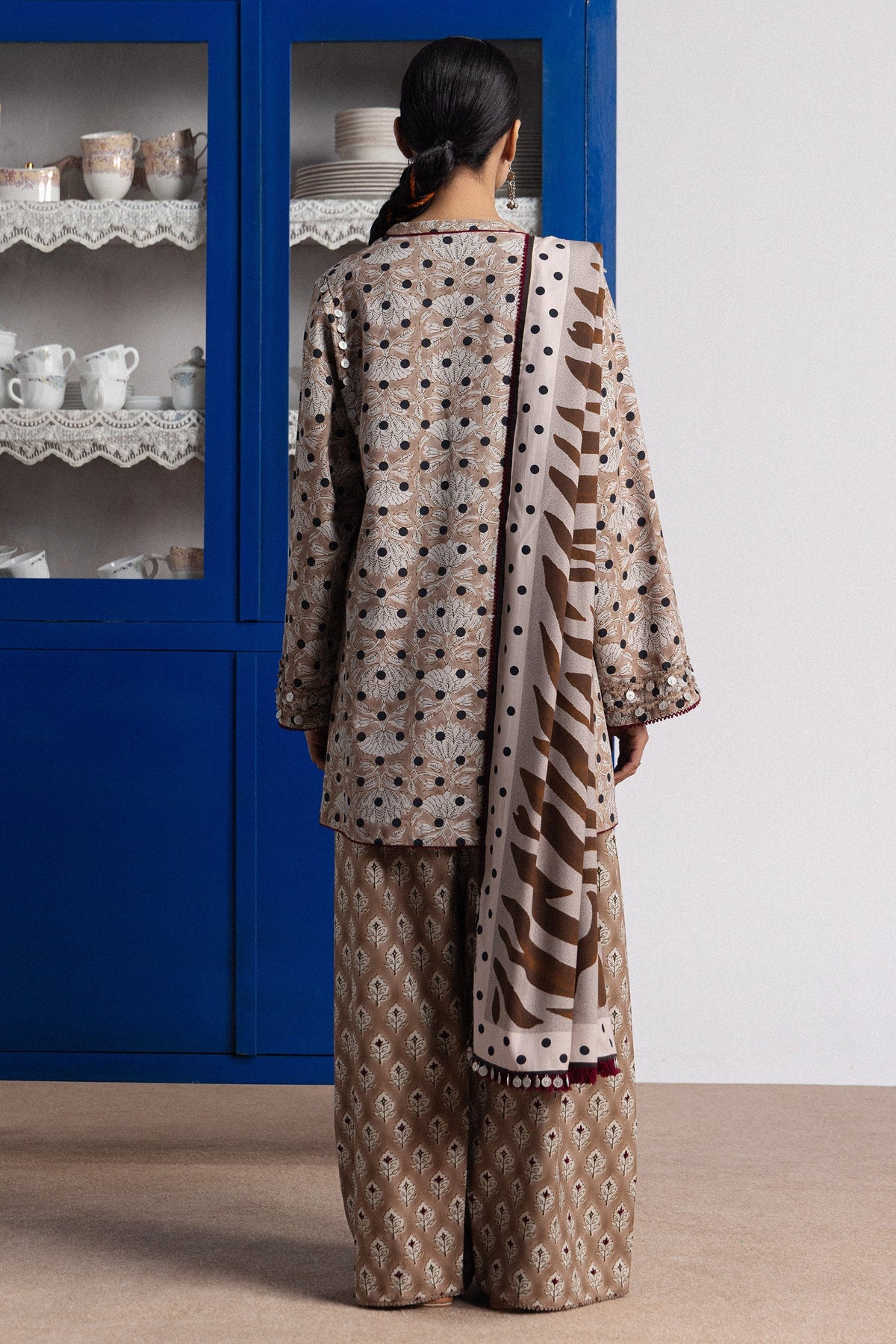 Elowen 7B 3 Piece Printed Linen