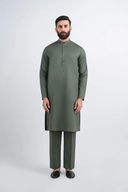 KURTA-TROUSER-GREEN