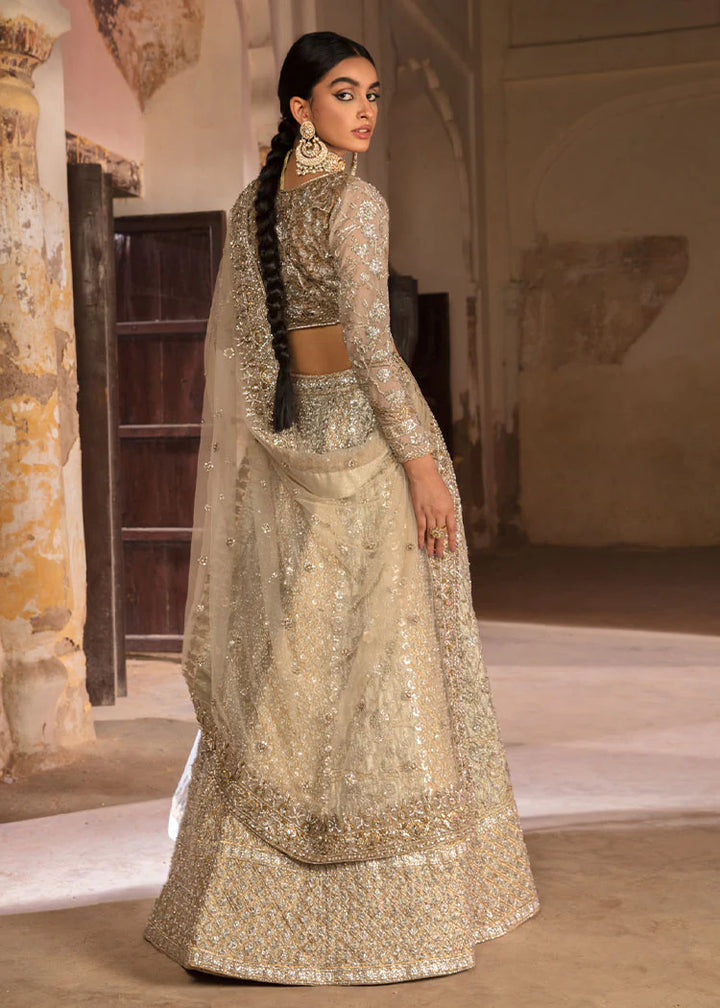 Pakistani Bridal Dress in choli Lehenga Style