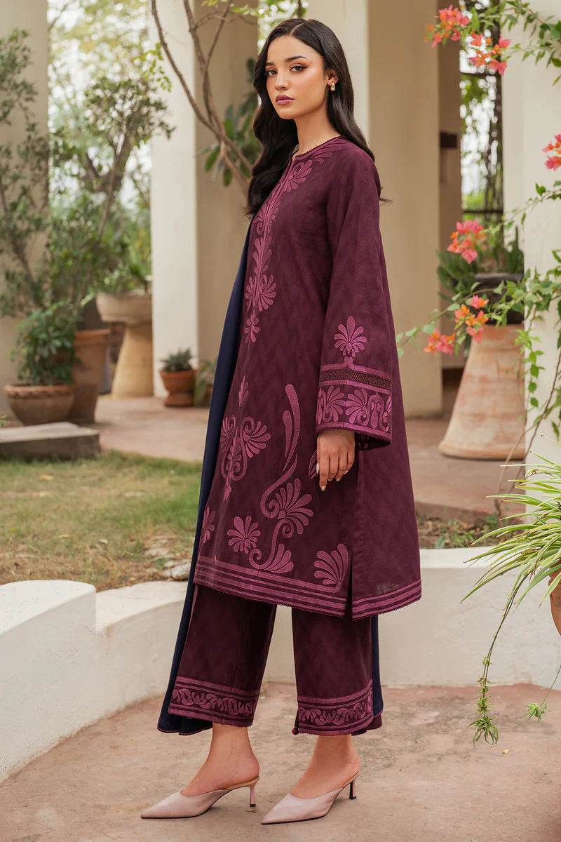 EMBROIDERED JACQUARD KHADDAR