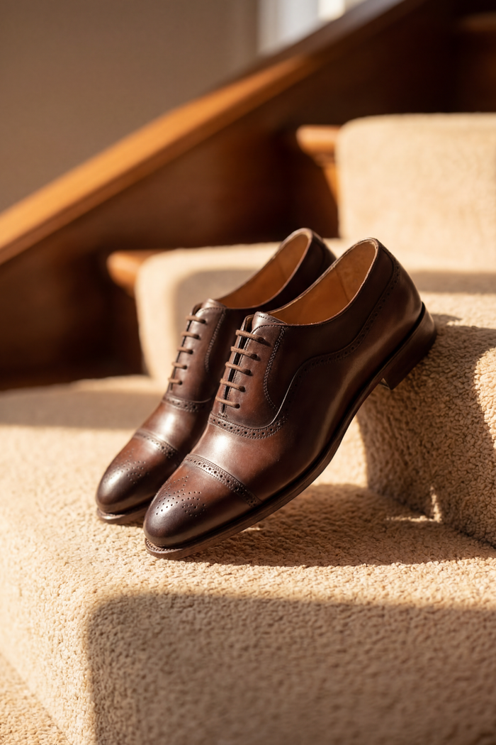 Brown Classic Oxford Shoes
