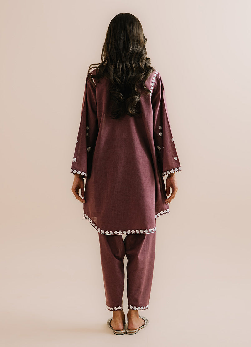 Embroidered Co-ord Set 16958
