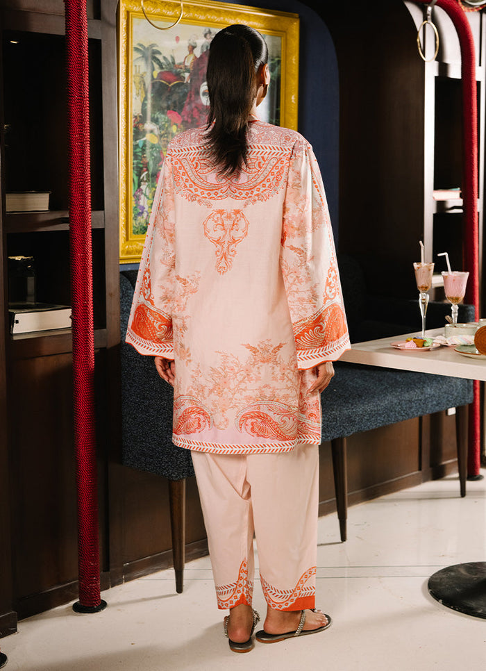 Printed Solid Co-ord Set 17036
