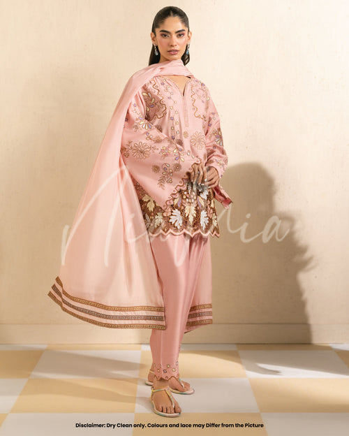Mauve Pale Dupatta (PRE-ORDER)