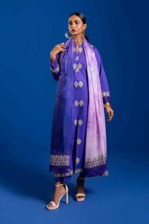 3 Piece - Embroidered Suit - 42401649