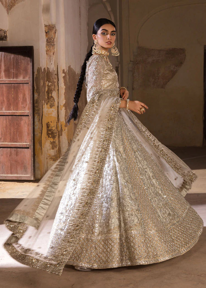 Pakistani Bridal Dress in choli Lehenga Style