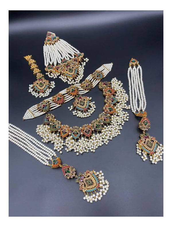 Exclusive Gold Plated Bridal Jewellery Set