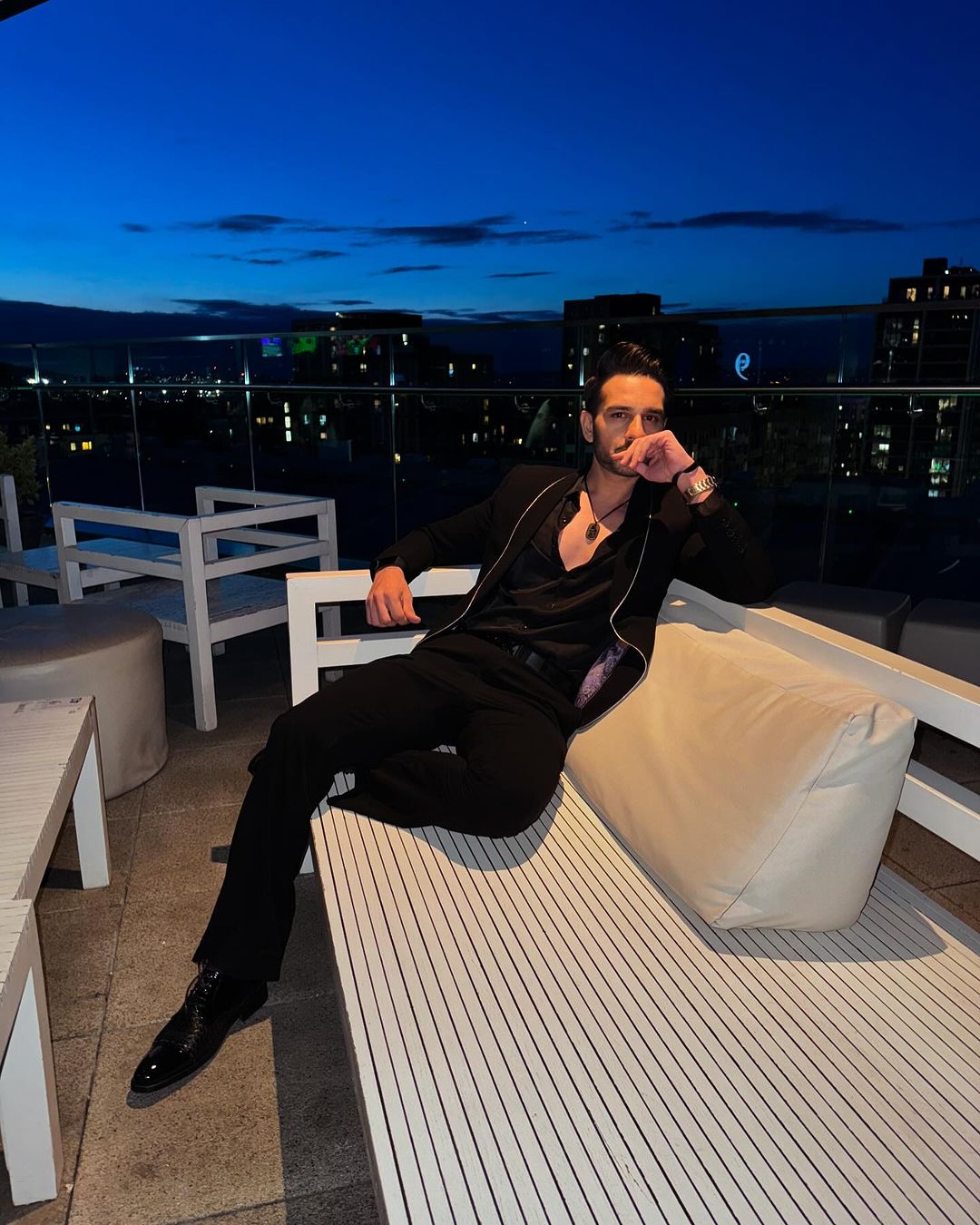 Black Armani Suit