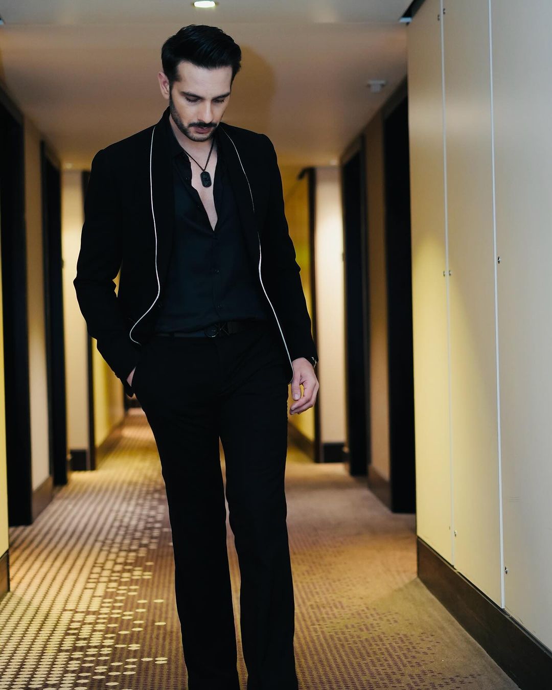 Black Armani Suit