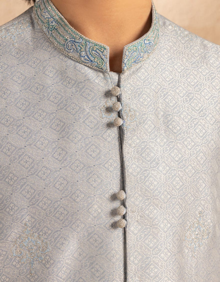 Sky Blue Boys Formal Kurta