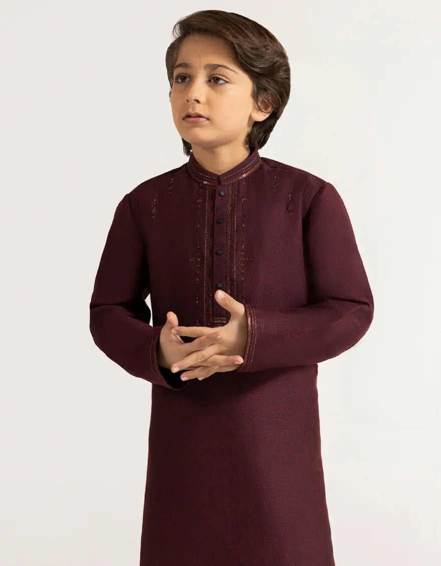 Plum Boys Formal Kurta