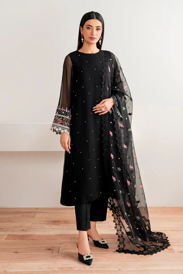 EMBROIDERED CHIFFON UF-682