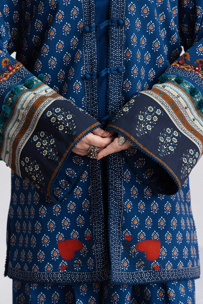 Anika 3A 3 Piece Printed Linen