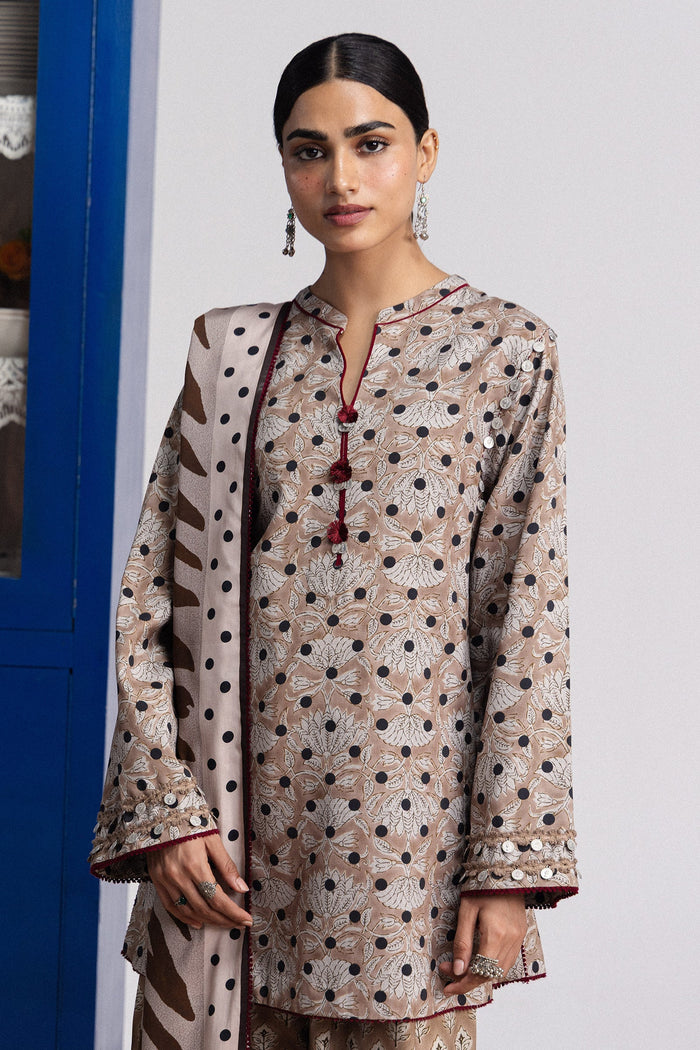 Elowen 7B 3 Piece Printed Linen