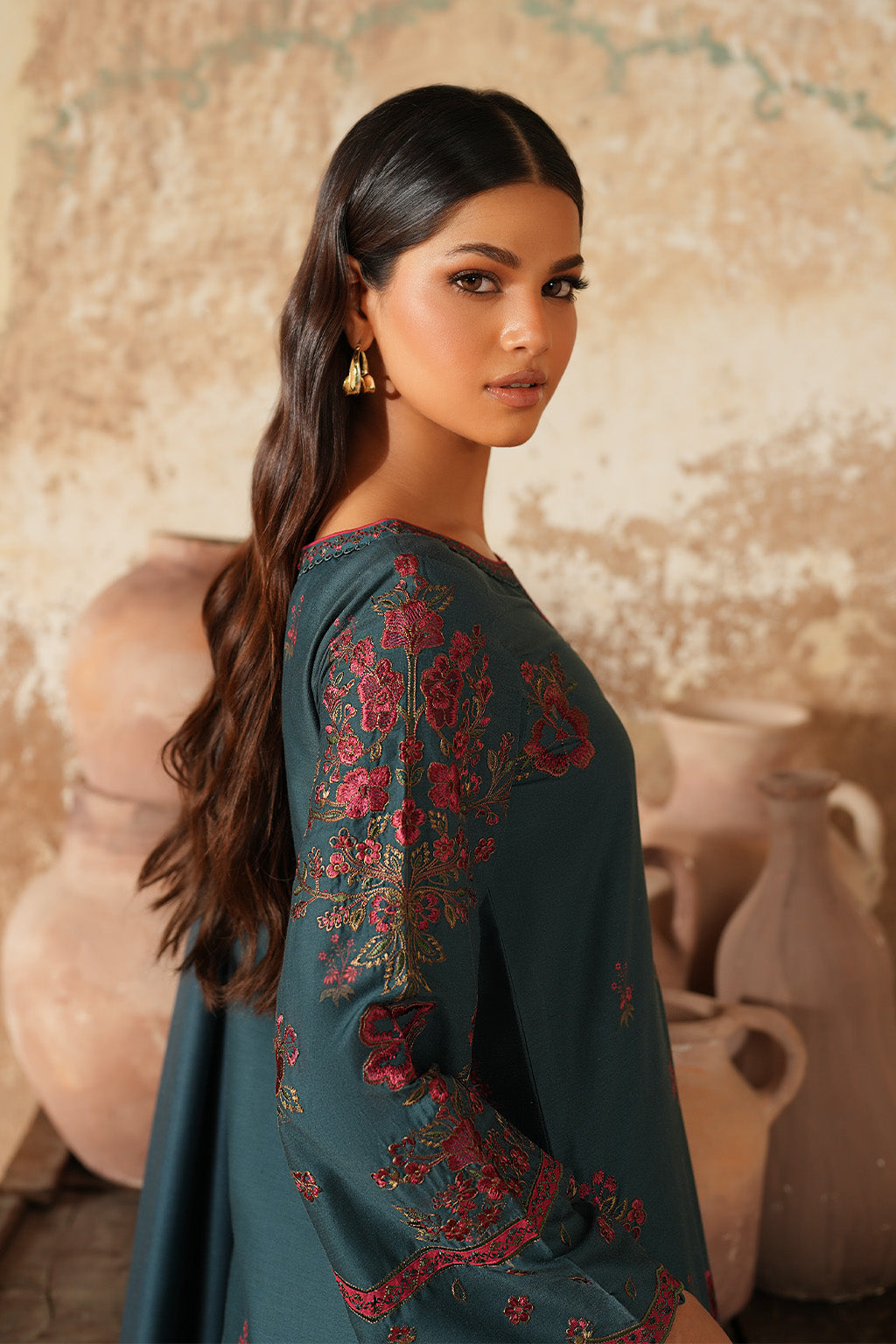 IPF-01 Embroidered Printed Linen