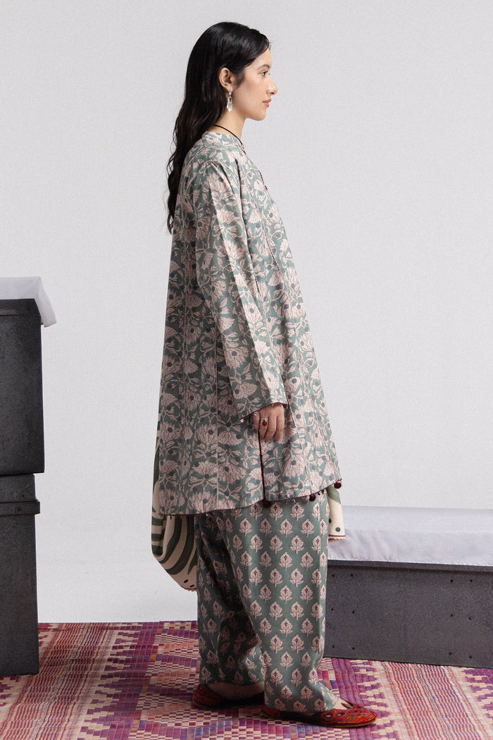 Elowen 7A 3 Piece Printed Linen