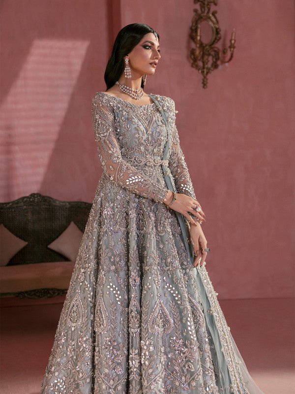 Pakistani Dress in Bridal Gown Lehenga Style