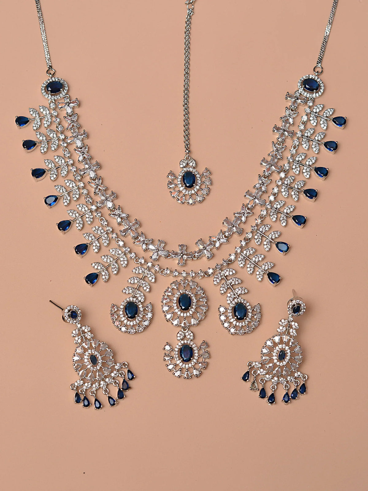 Bride of Tomorrow Blue Bridal Set