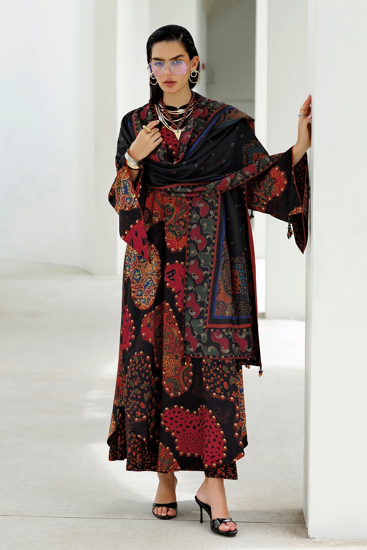 Digital Printed Viscose UF-4566 - Baroque