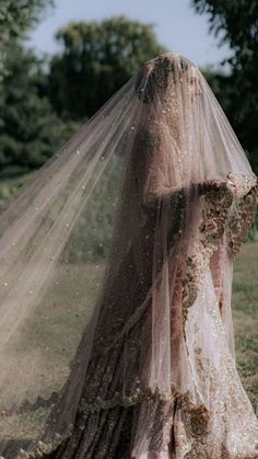 Hand Embellished Bridal Veil