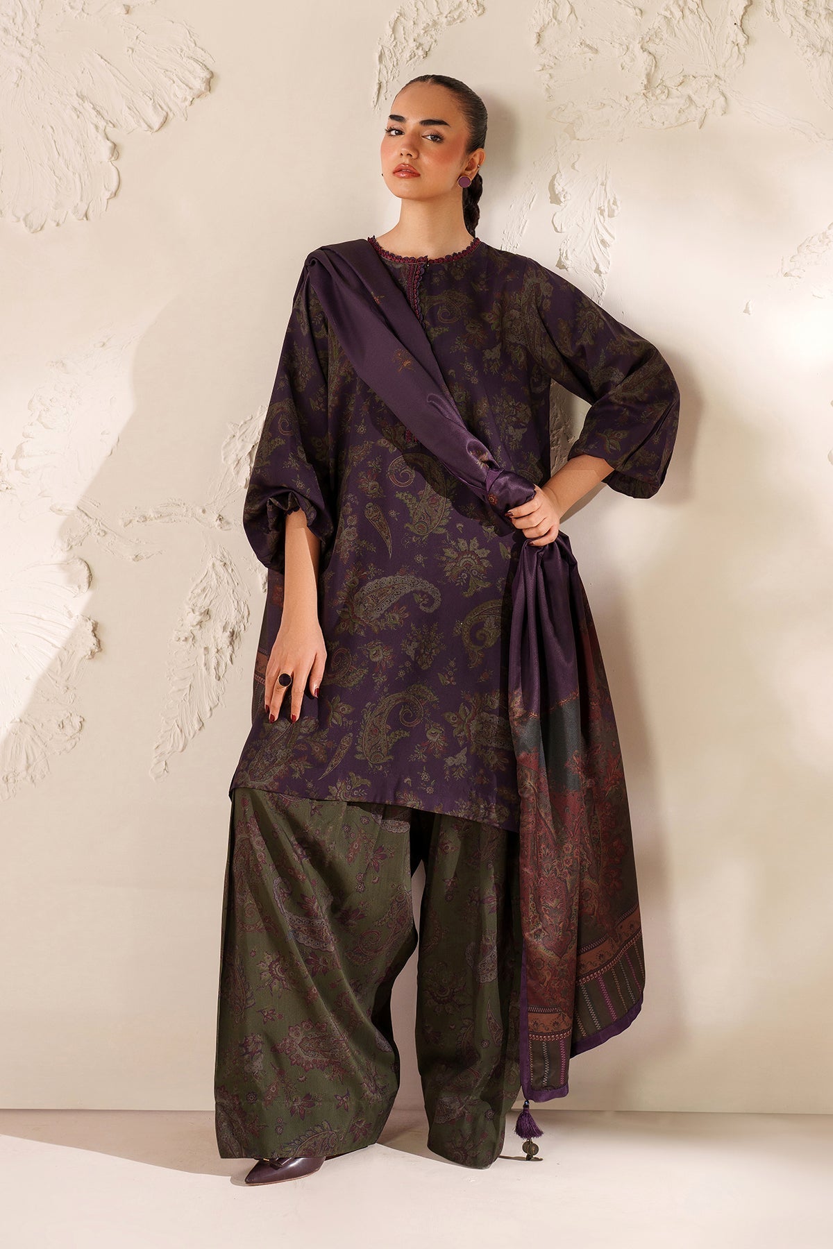 Printed Viscose Silk UF-4290 - Baroque