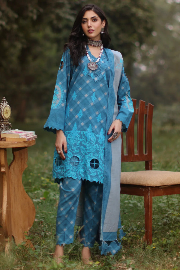 3-PC Printed Khaddar Collection CPW4-16