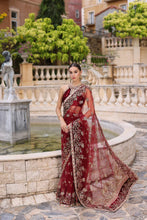 Load image into Gallery viewer, Maroon Saree