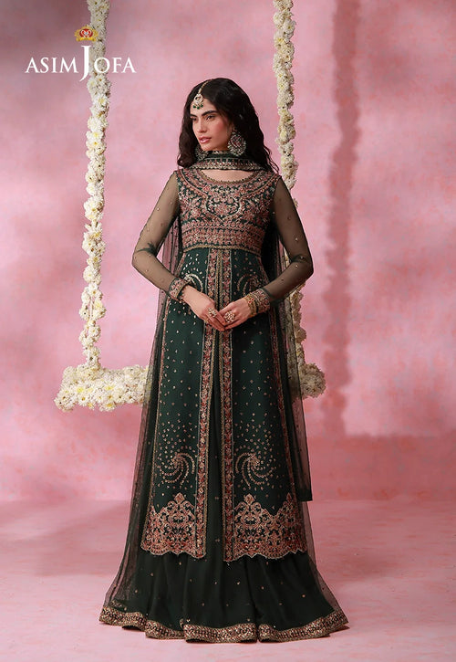 AJULFI-02 Embroidered Net