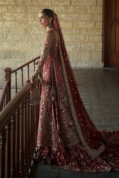 Aileen | Sunia Manahil Bridal Lehenga with Dual Dupattas