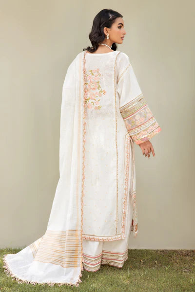 | EMBROIDERED LAWN JACQUARD SUIT | BANARSI JACQUARD DUPATTA