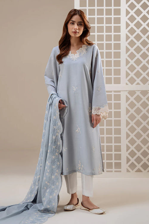 BLUE MIST-2PC (SHIRT & DUPATTA)